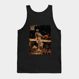 Dunking Lebron James Vintage Tank Top